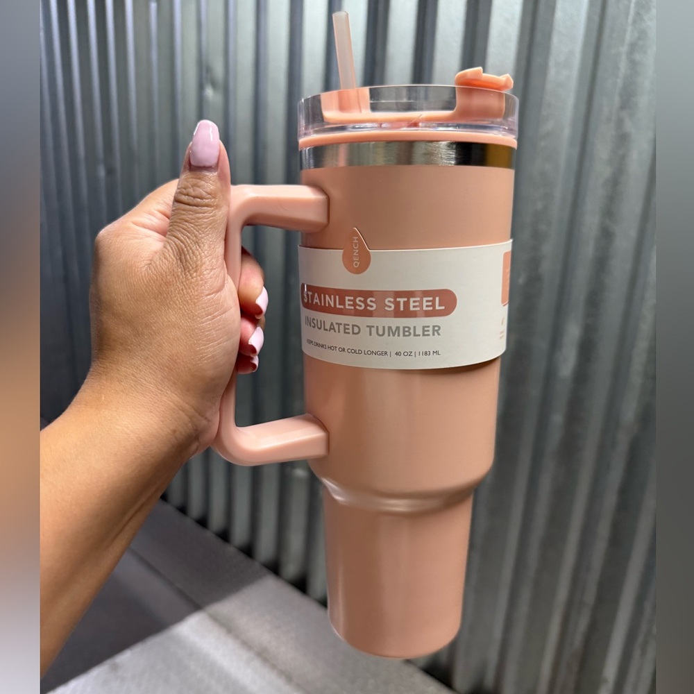 Peach Stainless Steel Insulated Tumbler NWT